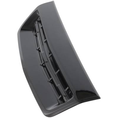Rareelectrical - New Black Hood Scoop Compatible With Chevrolet Silverado 2500 Hd Ltz 8 Cyl 6.6L Silverado 3500 Hd - Image 3