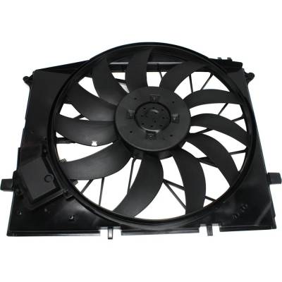 Rareelectrical - New Auxiliary Cooling Fan Assembly Compatible With Mercedes Benz Cl55 Amg Base 8 Cyl 5.5L Cl600 Base - Image 5