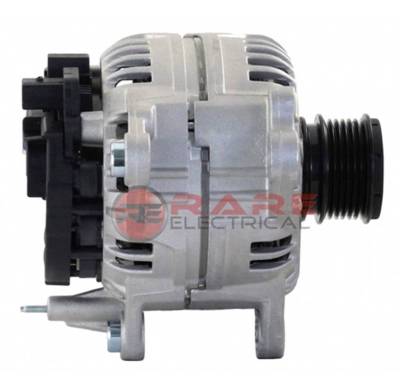 Rareelectrical - New 90A Alternator Compatible With Euro Volkswagen Transporter & Others 2.5L Diesel 0124325004 - Image 2