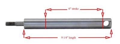 Rareelectrical - New Cylinder Compatible With Snow Plow Ram Compatible With Meyer E46 E47 E60 Powerpacks 6" 15208 - Image 4