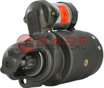 Rareelectrical - New 12V Starter Compatible With International Tractors Agricultural Farmall I404 F404 Ihc C-135 Gas - Image 1