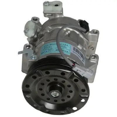 New 4-Groove Pulley A/C Compressor Compatible With Scion Toyota Yaris L 4 Cyl 1.5L Yaris Se 4 Cyl