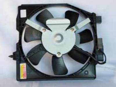 New Ac Condenser Fan Assembly Compatible With 2001-2002 Mazda Protege Rf1s-15-140 620-759