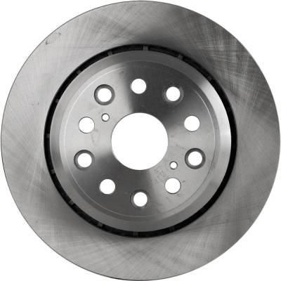 Rareelectrical - New Cast Iron Brake Disc Compatible With Lexus Ls460 Base 8 Cyl 4.6L Ls460 L 8 Cyl 4.6L 2007-2017 By - Image 1