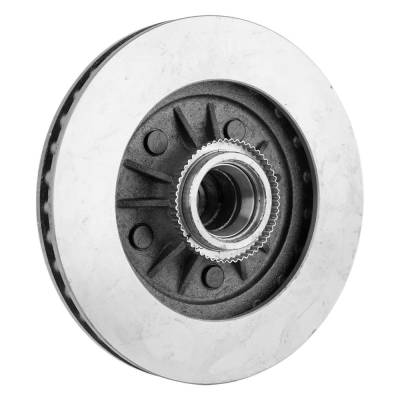 Rareelectrical - New Brake Disc Compatible With Ford Lincoln Expedition Eddie Bauer 8 Cyl 4.6L 1999-2002 Rwd, 14Mm - Image 6