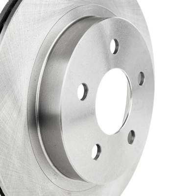 Rareelectrical - New Cast Iron Brake Disc Compatible With Chevrolet Pontiac Firebird Formula 8 Cyl 5.7L Camaro Base 6 - Image 8