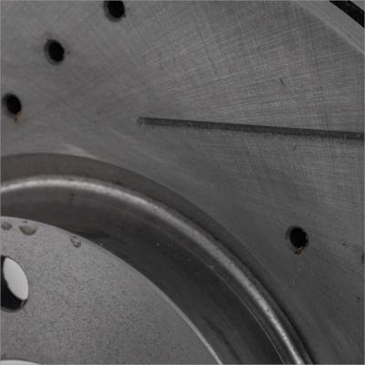 Rareelectrical - New Cross-Drilled And Slotted Brake Disc Compatible With Mazda 3 Sp23 4 Cyl 2.3L 5 Touring 4 Cyl - Image 3