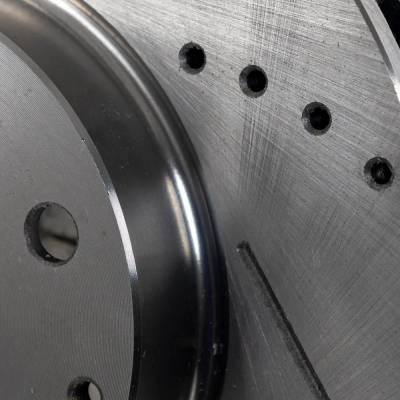 Rareelectrical - New Cross-Drilled And Slotted Brake Disc Compatible With Mazda Cx-3 Touring 4 Cyl 2.0L 3 Gx 4 Cyl - Image 2