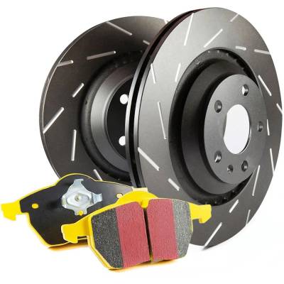 Rareelectrical - New Rear Brake Disc And Pad Kit Compatible With Mazda 3 Touring 4 Cyl 2.0L 3 I Sv 4 Cyl 2.0L 3 G 4 - Image 1