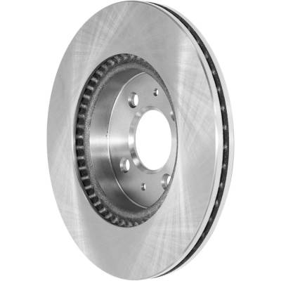 Rareelectrical - New Cast Iron Brake Disc Compatible With Hyundai Kia Accent Ultimate 4 Cyl 1.6L Rio Ex 4 Cyl 1.6L - Image 4