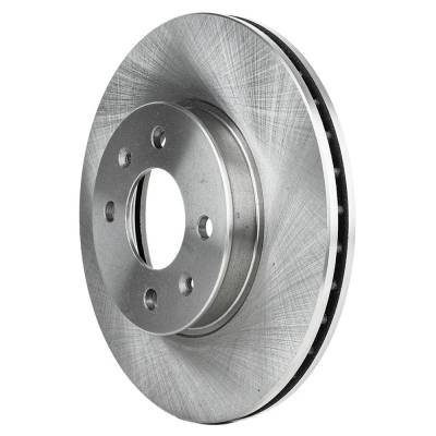 Rareelectrical - New 4 Lugs Brake Disc Compatible With Hyundai Kia Rio5 Lx 4 Cyl 1.6L Rio5 Ex 4 Cyl 1.6L Accent Gs 4 - Image 7