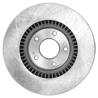 Rareelectrical - New Cast Iron Brake Disc Compatible With Hyundai Kia Cadenza Limited 6 Cyl 3.3L Optima Ex 4 Cyl 1.6L - Image 3