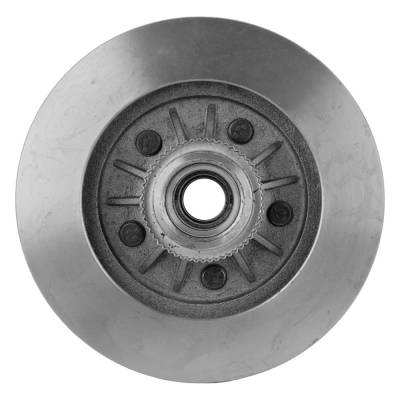 Rareelectrical - New Brake Disc Compatible With Ford Lincoln Navigator Base 8 Cyl 5.4L 2000-2002 Rwd, 14Mm Studs, - Image 5