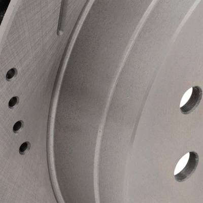 Rareelectrical - New Cross-Drilled And Slotted Brake Disc Compatible With Lexus Toyota 4Runner Sport 8 Cyl 4.7L - Image 4