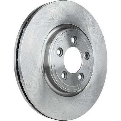 Rareelectrical - New Cast Iron Brake Disc Compatible With Jaguar S-Type Base 8 Cyl 4.2L Xf 3.0L 6 Cyl 3.0L Xf 2.0T - Image 2
