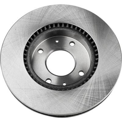 Rareelectrical - New 4 Lugs Brake Disc Compatible With Hyundai Kia Optima Lx 6 Cyl 2.7L Magentis Base 4 Cyl 2.4L - Image 5
