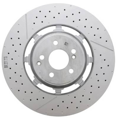 Rareelectrical - New Brake Disc Compatible With Mercedes Benz E63 Amg S 4Matic+ 8 Cyl 4.0L Amg Gt 63 S Base 8 Cyl - Image 2