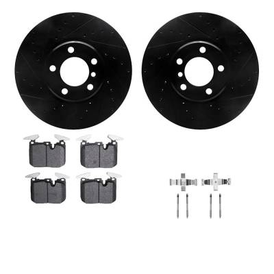 Rareelectrical - New Front Brake Disc And Pad Kit Compatible With Bmw 228I Base 4 Cyl 2.0L 435I Xdrive Base 6 Cyl - Image 2