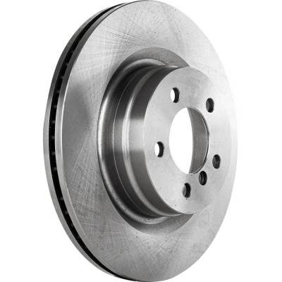 Rareelectrical - New Cast Iron Brake Disc Compatible With Land Rover Range Rover Hse 8 Cyl 4.4L 2006-2009 By 45449 - Image 2