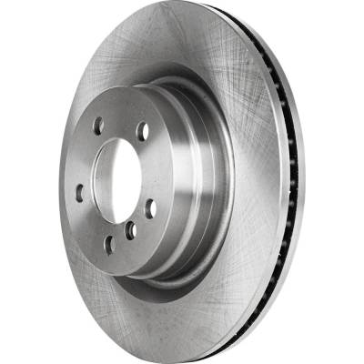 Rareelectrical - New Cast Iron Brake Disc Compatible With Land Rover Range Rover Hse 8 Cyl 4.4L 2006-2009 By 45449 - Image 7