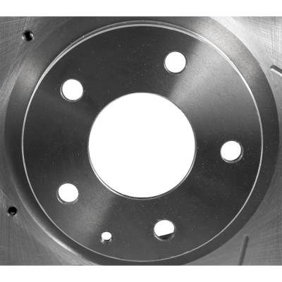 Rareelectrical - New Cross-Drilled And Slotted Brake Disc Compatible With Mazda Cx-3 Gs 4 Cyl 2.0L 3 Sport 4 Cyl 2.0L - Image 7