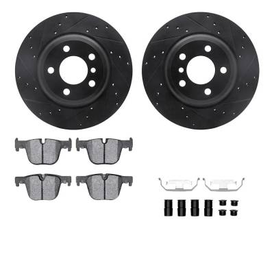 Rareelectrical - New Rear Brake Disc And Pad Kit Compatible With Bmw 328I Xdrive Base 4 Cyl 2.0L 335I Gt Xdrive Base - Image 2