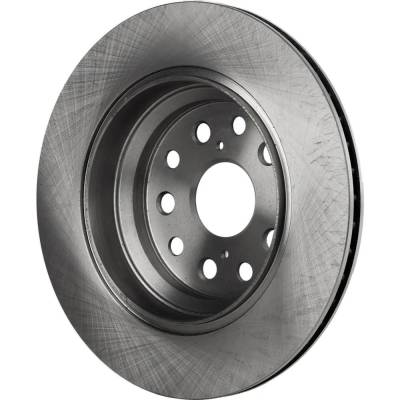 Rareelectrical - New Cast Iron Brake Disc Compatible With Lexus Ls460 L 8 Cyl 4.6L Ls460 Base 8 Cyl 4.6L 2007-2017 By - Image 4