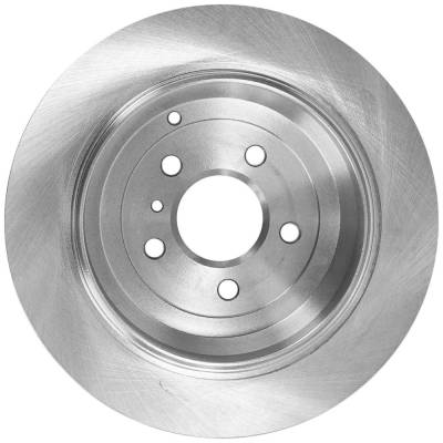 Rareelectrical - New Cast Iron Brake Disc Compatible With Mercedes Benz Ml550 Base 8 Cyl 5.5L Gl550 4Matic 8 Cyl 5.5L - Image 3