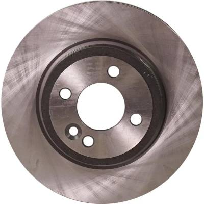 Rareelectrical - New Cast Iron Brake Disc Compatible With Mini Cooper S 4 Cyl 1.6L Cooper Base 4 Cyl 1.6L 2007-2008 - Image 2