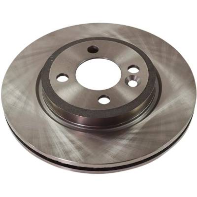 Rareelectrical - New Cast Iron Brake Disc Compatible With Mini Cooper Base 4 Cyl 1.6L Cooper S 4 Cyl 1.6L 2007-2008 - Image 1