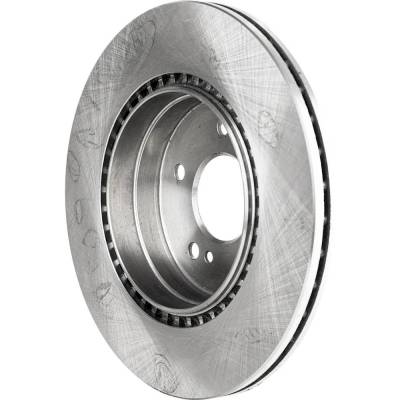 Rareelectrical - New Cast Iron Brake Disc Compatible With Chrysler Mercedes Benz Clk55 Amg Base 8 Cyl 5.5L C55 Amg - Image 4