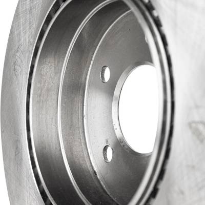 Rareelectrical - New Cast Iron Brake Disc Compatible With Chrysler Mercedes Benz C55 Amg Base 8 Cyl 5.5L C350 Sport 6 - Image 8