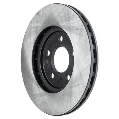 Rareelectrical - New Cast Iron Brake Disc Compatible With Chrysler Dodge Plymouth Sebring Jxi 6 Cyl 2.5L Stratus Es 4 - Image 4