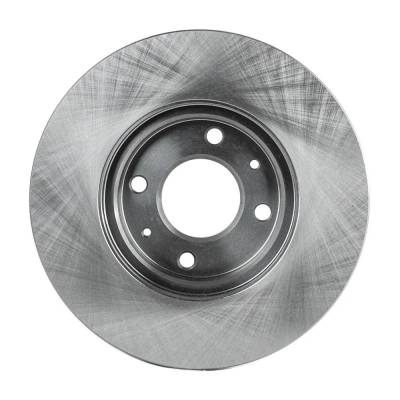 Rareelectrical - New 4 Lugs Brake Disc Compatible With Hyundai Kia Rio Sx 4 Cyl 1.6L Accent Sport 4 Cyl 1.6L Accent - Image 5
