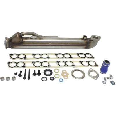 Rareelectrical - New Straight Tube Egr Cooler Compatible With Ford International F-550 Super Duty Xl 8 Cyl 6.0L F-650 - Image 4