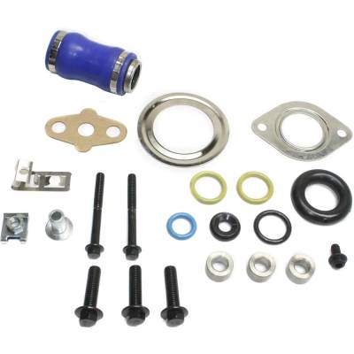 Rareelectrical - New Straight Tube Egr Cooler Compatible With Ford International F-550 Super Duty Xl 8 Cyl 6.0L F-650 - Image 7
