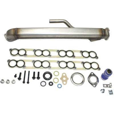 Rareelectrical - New Straight Tube Egr Cooler Compatible With Ford International F-250 Super Duty King Ranch 8 Cyl - Image 5