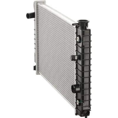 Rareelectrical - New Aluminum Radiator Compatible With Chevrolet Gmc Oldsmobile S10 Ss 6 Cyl 4.3L Sonoma Base 6 Cyl - Image 3