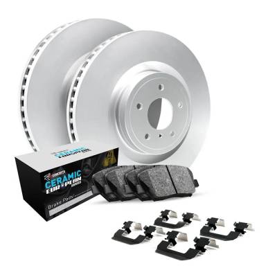 New Carbon Brake Disc And Pad Kit Compatible With Jaguar Xe Portfolio 6 Cyl 3.0L Xe Base 4 Cyl 2.0L