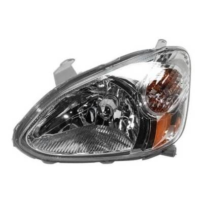 New Left Headlight Compatible With Toyota Echo Base Sedan 2003-2005 By Part Number 81170-52300
