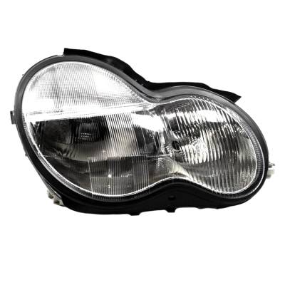 New Right Side Halogen Headlight Compatible With Mercedes-Benz C230 Kompressor Sedan 2003-2004 By