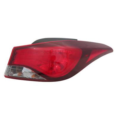 Rareelectrical - New Outer Right Tail Light Compatible With Hyundai Elantra 2014-2016 Hy2805131 92402-3Y500 - Image 3