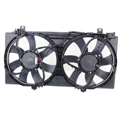 Rareelectrical - New Dual Cooling Fan Assembly Compatible With Chevrolet Camaro Lt 6 Cyl 3.6L Camaro Ls 6 Cyl 3.6L - Image 3