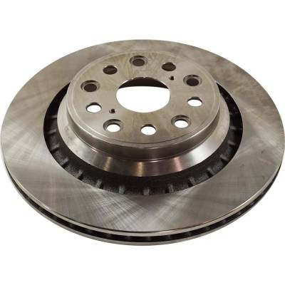 Rareelectrical - New Cast Iron Brake Disc Compatible With Lexus Ls460 L 8 Cyl 4.6L Ls460 Base 8 Cyl 4.6L Ls460 F - Image 1