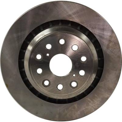 Rareelectrical - New Cast Iron Brake Disc Compatible With Lexus Ls460 L 8 Cyl 4.6L Ls460 Base 8 Cyl 4.6L Ls460 F - Image 2