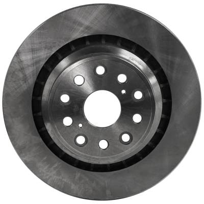 Rareelectrical - New Cast Iron Brake Disc Compatible With Lexus Ls460 Base 8 Cyl 4.6L Ls600h L 8 Cyl 5.0L Ls460 F - Image 2