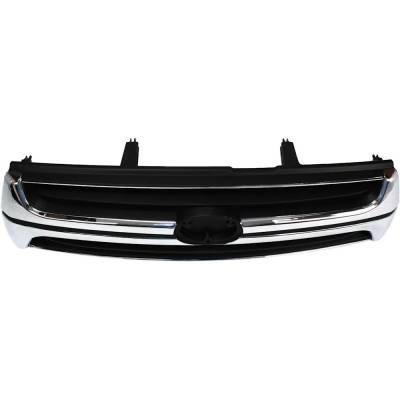 Rareelectrical - New Chrome Shell Grille Assembly Compatible With Toyota 4Runner Base 6 Cyl 3.4L 4Runner Limited 6 - Image 5