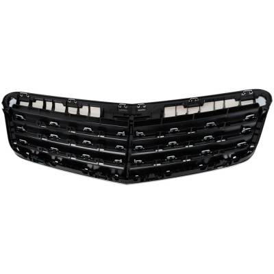 Rareelectrical - New Chrome Grille Assembly Compatible With Mercedes Benz E300 4Matic 6 Cyl 3.5L E400 Hybrid 6 Cyl - Image 4