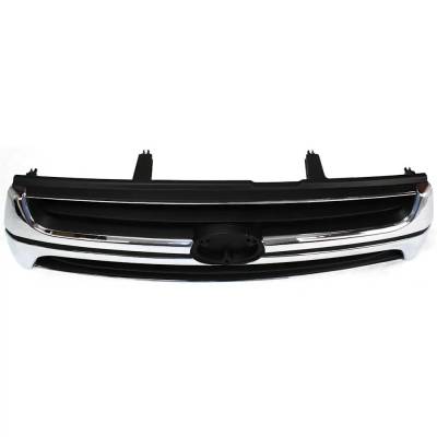 Rareelectrical - New Chrome Shell Grille Assembly Compatible With Toyota 4Runner Limited 6 Cyl 3.4L 4Runner Sr5 6 Cyl - Image 6