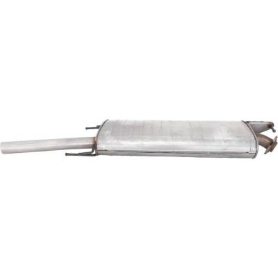 New Stainless Steel Muffler Compatible With Toyota Rav4 Base 4 Cyl 2.4L Rav4 Base 4 Cyl 2.5L Rav4